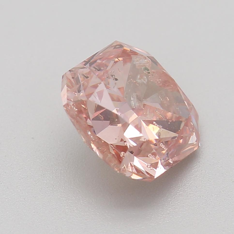 GIA Certified 1.41 Carat Fancy Brown Pink I2 Clarity Diamond Unisexe en vente