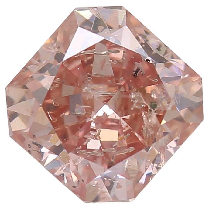 GIA Certified 1.41 Carat Fancy Brown Pink I2 Clarity Diamond en vente