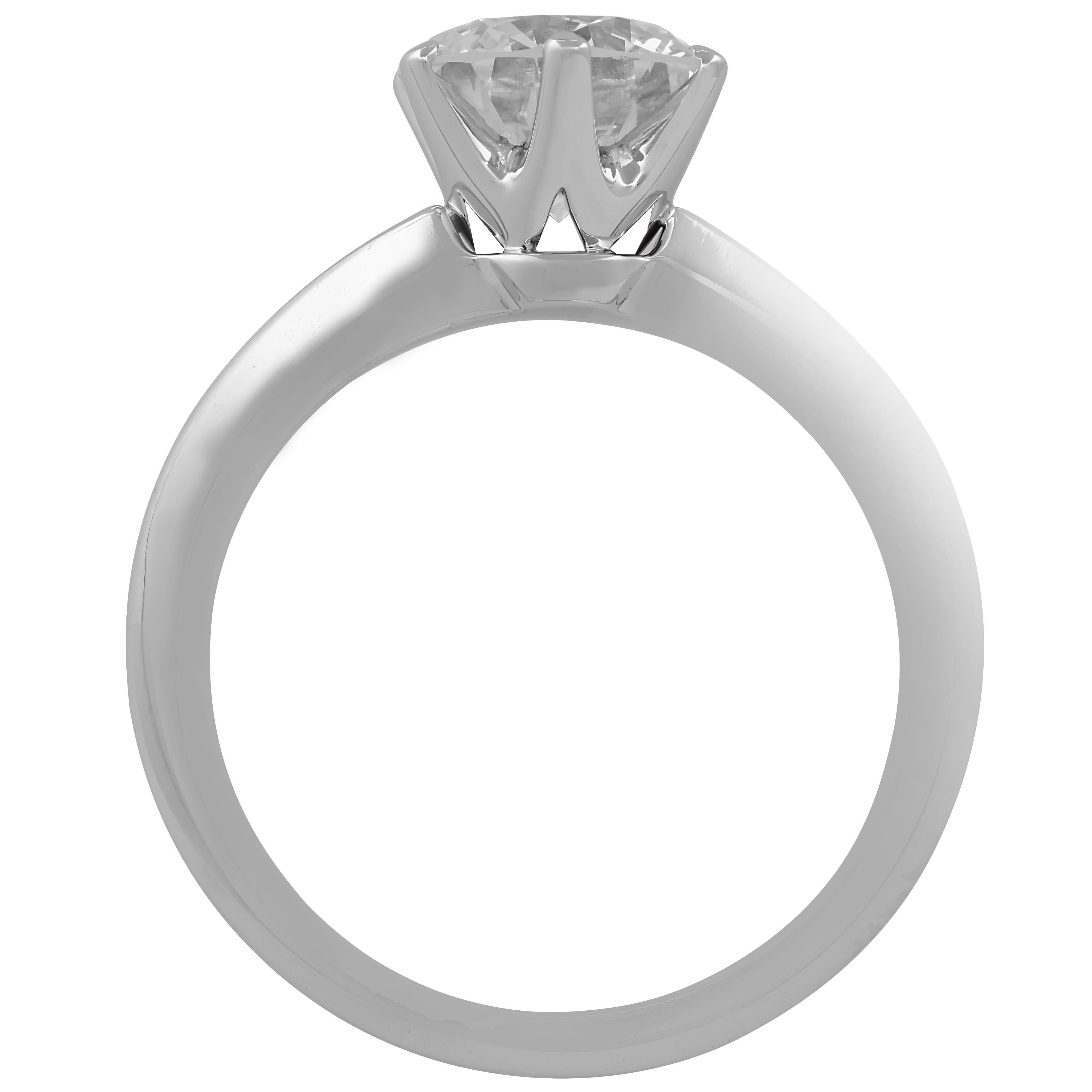 Modern Vivid Diamonds GIA Certified 1.43 Carat Diamond Engagement Ring