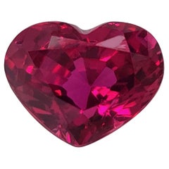 GIA Certified 1.49 Carats Heated Mozambique Ruby