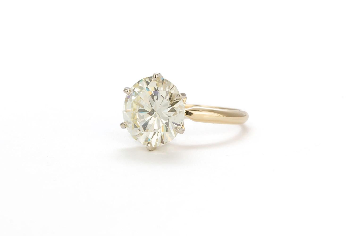 14k gold diamond ring