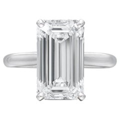 GIA Certified 15 Carat Emerald Cut Diamond Flawless Clarity D Color
