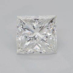 GIA Certified 1.5 Carat Princess Multi-Stone Cathedral Diamond Ring