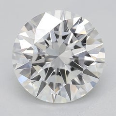 GIA Certified 1.5 Carat Round Halo Entwined Vine 18K White Gold Diamond Ring