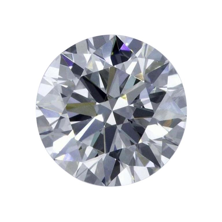 Diamant brut certifié GIA de 1,50 carat taille brillant G / IF