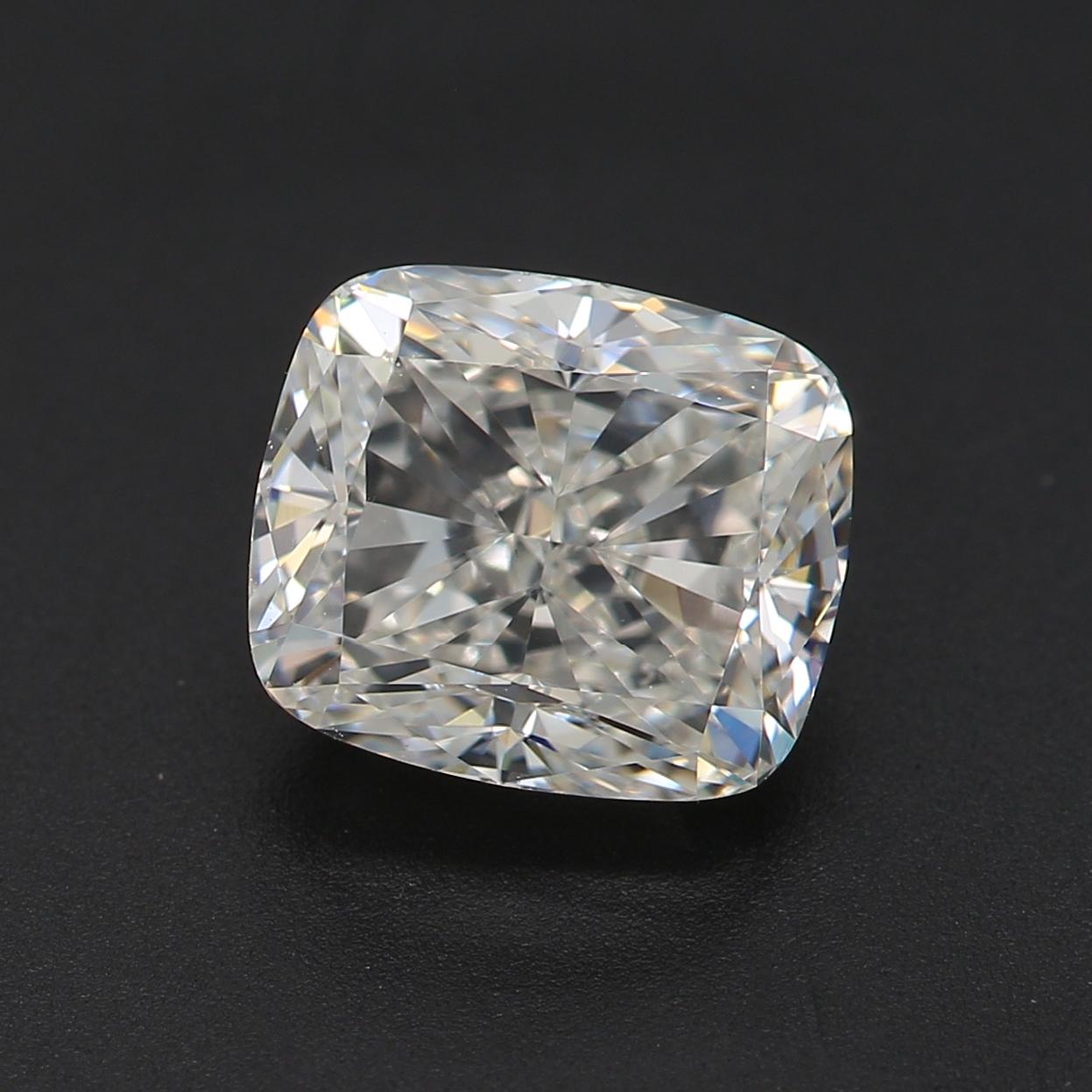 Certificate: GIA 
Report Number: 1423776491
Shape And Cut: Cushion
Carat Weight: 1.50 carat
Measurements: 6.86 x 5.96 x 4.17 mm
Color Grade: D Colour

FEATURES OF THE DIAMOND:

This D color diamond is the highest and most coveted color grade on the