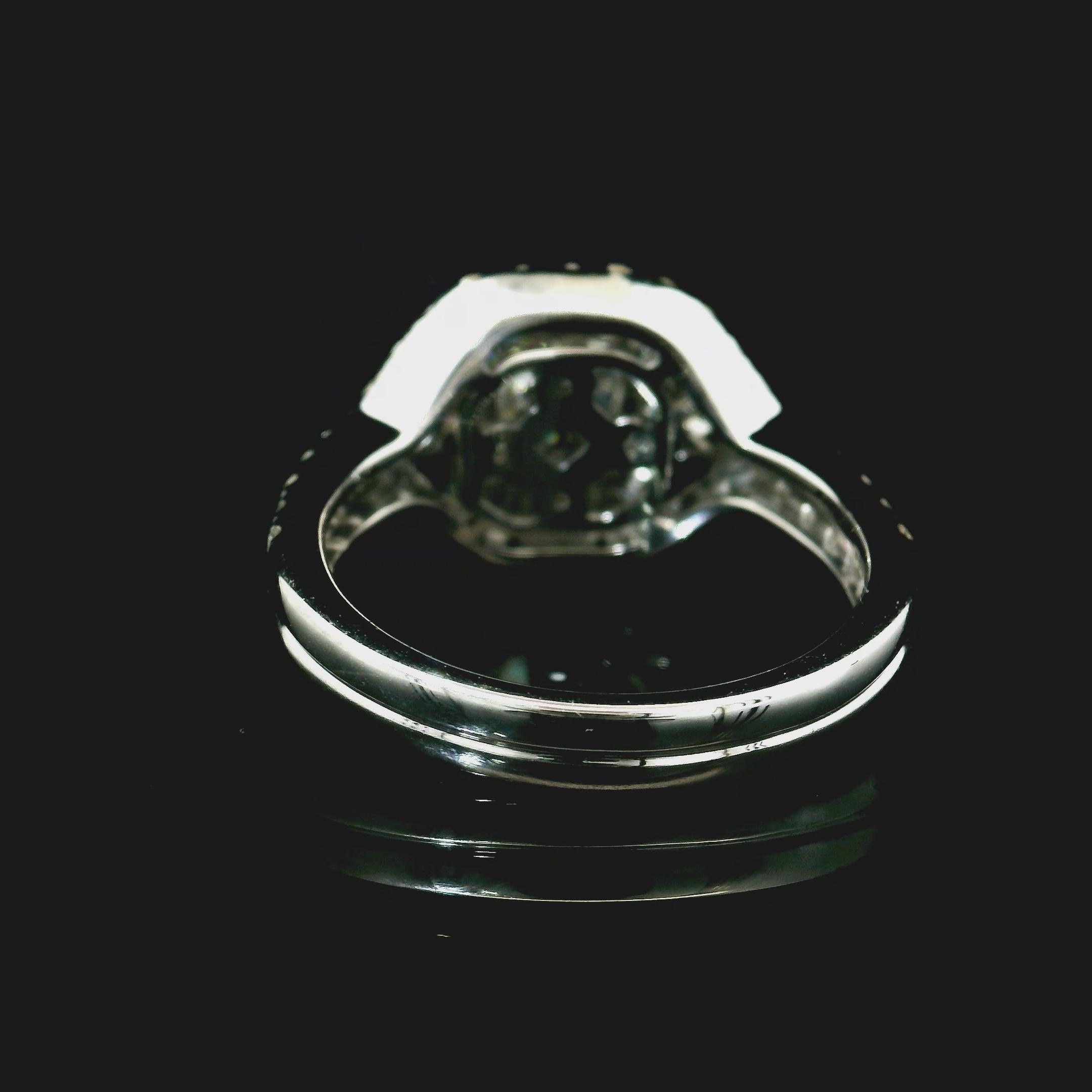 GIA zertifiziert 1,50 Karat D Farbe VS1 Klarheit Diamantring für Damen oder Herren im Angebot