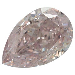 Diamante certificado por el GIA de 1,50 quilates de color rosa anaranjado claro con claridad SI2