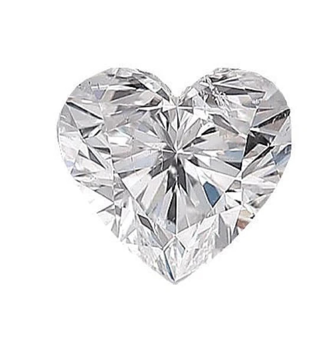 Amazing GIA certified 2.20 carat heart shape diamond pendant perfect present!