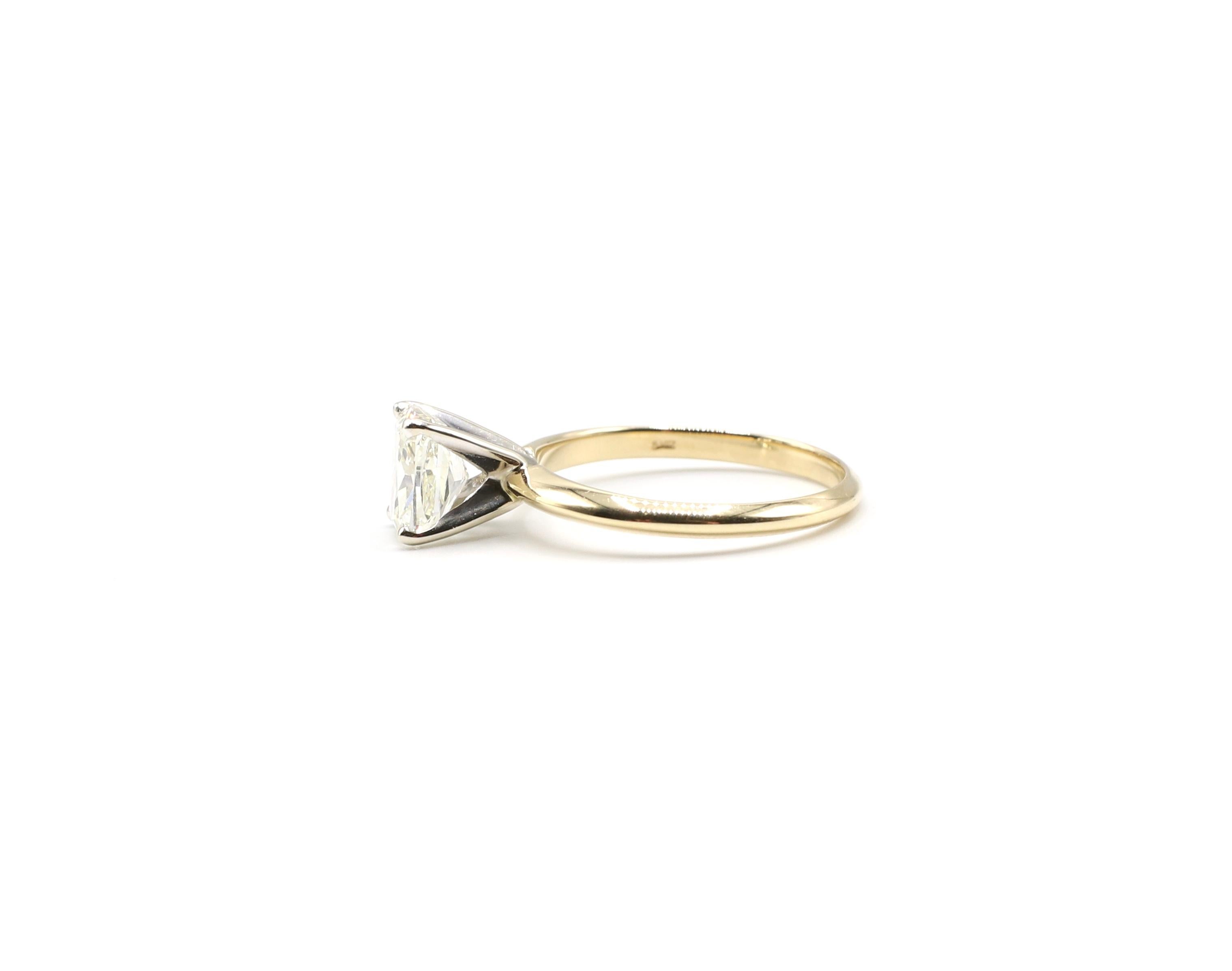 1.50 carat diamond solitaire