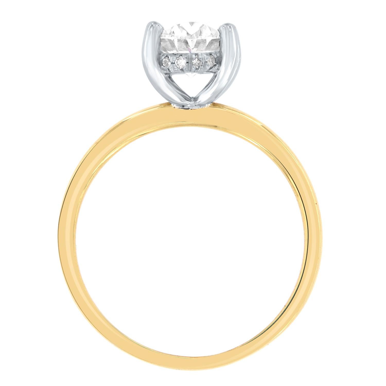 1.5 carat oval diamond ring with hidden halo