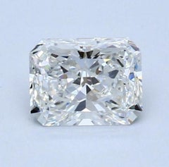 Diamante Natural Suelto Rectangular de Corte Blanco Certificado GIA de 1,50 Quilates