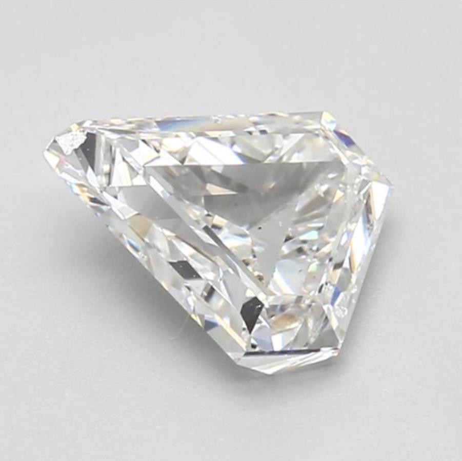Gia zertifizierter 1,50 Karat Weißer Modified Schild Step Cut Loser natürlicher Diamant im Zustand „Neu“ im Angebot in חיפה, IL