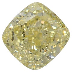 GIA-zertifiziert 1,51 Karat Ausgefallener gelber VVS2 Reinheits Diamant