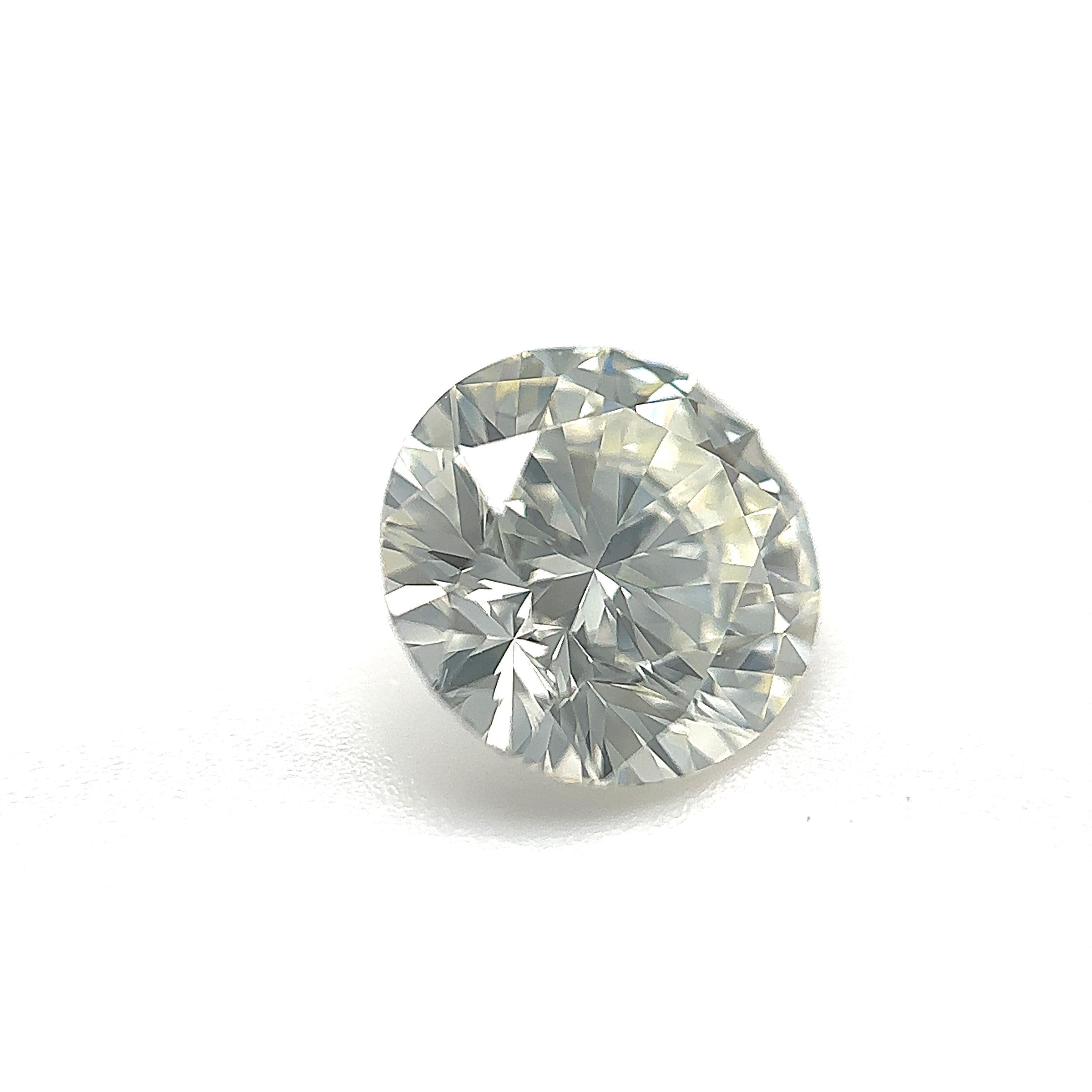 GIA Certified 1.51 Carat Round Brilliant Natural Diamond (Engagement Rings) In New Condition For Sale In London, GB