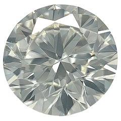 Diamant naturel brillant rond de 1.51 carats certifié par la GIA (bagues de fiançailles)