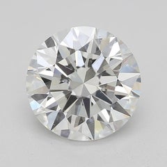 GIA Certified 1.51 Carat Round Diamond Milgrain Halo Yellow Gold Pendant