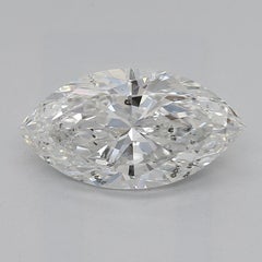 GIA Certified 1.51 Carat Solitaire Marquise Halo Infinity Diamond Ring