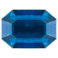 GIA Certified 1.51 carats Cobalt Blue Spinel Stone Step Cut Natural Gemstone
