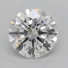 GIA Certified 1.51ct Round 3-Stone Baguette Triple Row Diamond Ring