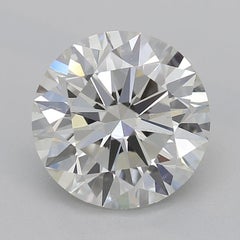 GIA Certified 1.51ct Round Solitaire & Multi-Row Heart Diamond Ring