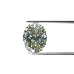 GIA Certified 1.52 Carat Oval Briliant Fancy Brownish Yellow SI1 Natural Diamond