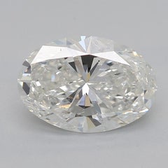 GIA Certified 1.52 Carat Oval Solitaire Multi-Prong Rose Diamond Ring
