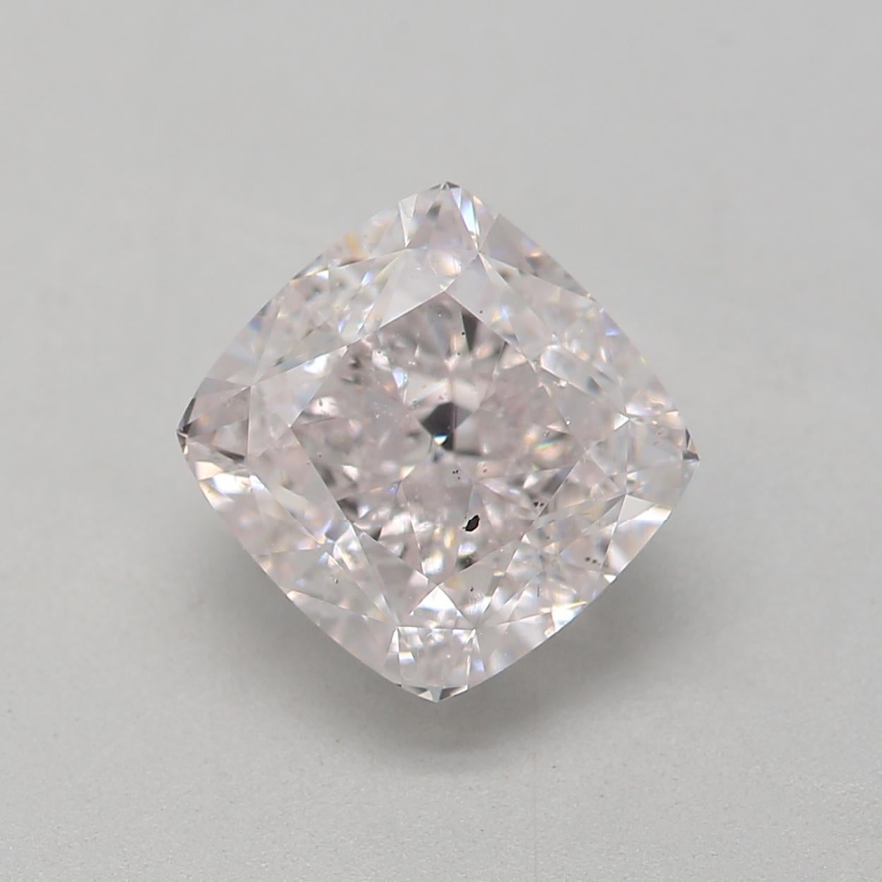 Certificate: GIA 
Report Number: 1418956711
Shape And Cut: Cushion
Carat Weight: 1.52 carat
Measurements: 6.30 x 6.11 x 4.25 mm
Color Grade: Very Light Pink

FEATURES OF THE DIAMOND:

This Very Light Pink Diamond is a rare and exquisite diamond
