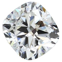 Gia Certified 1.53 Carat White Cushion Brilliant Cut Loose Natural Diamond