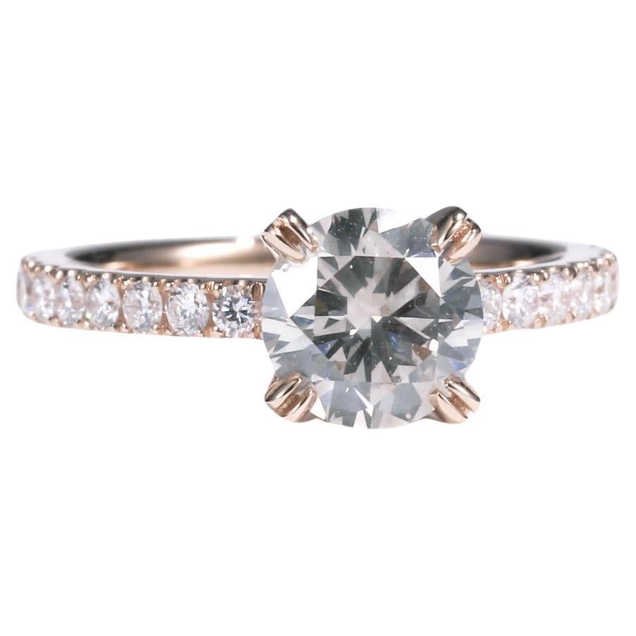 GIA Certified 1.53ct M-Color Exquisite Natural Diamond Engagement Ring (anello di fidanzamento con diamanti naturali)