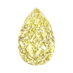 GIA Certified 15.63 Carat Fancy Yellow Diamond for Bespoke Jewel
