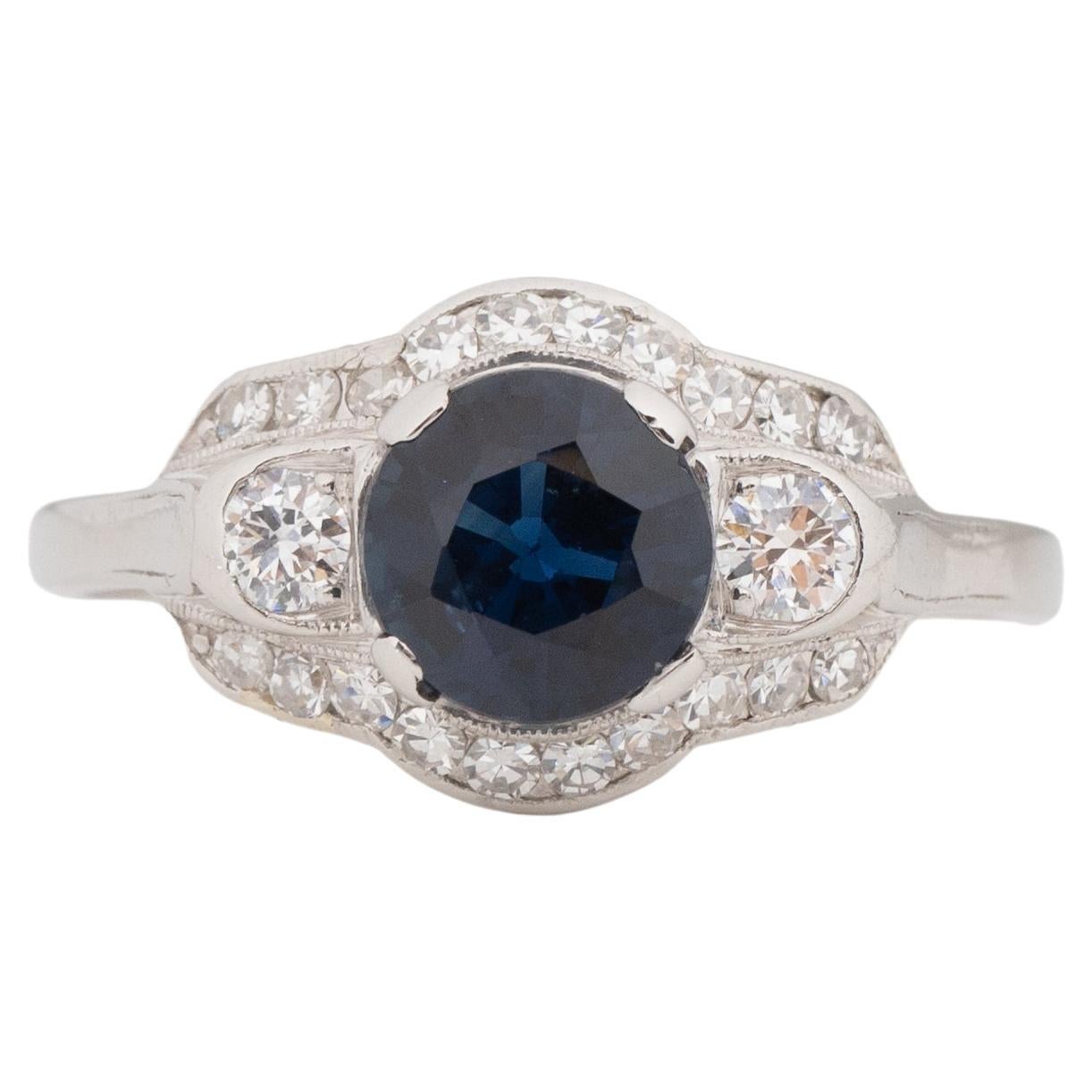 GIA Certified 1.58 Carat Diamond Engagement Ring