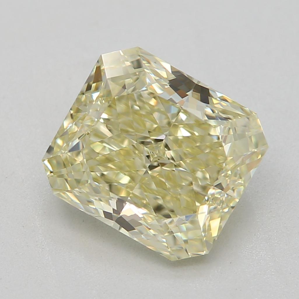 Certificat : GIA
Numéro de rapport : 6472487162
Forme et coupe : Radiant
Poids en carats : 1,58 carat
Dimensions : 6,76 x 6,02 x 3,98 mm
Qualité de la couleur :  Fantaisie Jaune verdâtre brunâtre

CARACTÉRISTIQUES DU DIAMANT :

Notre diamant de