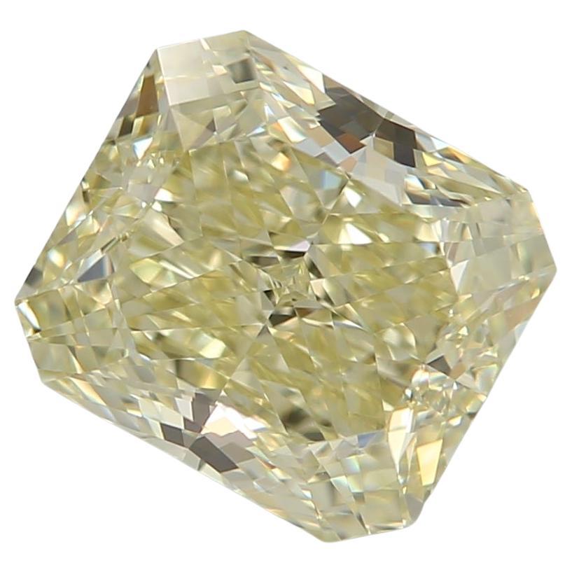 GIA Certified 1.58 Carat Fancy Brownish Greenish Yellow SI2 Clarity Diamond