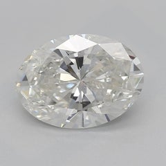 GIA Certified 1.6 Carat Oval & Round Brilliant Bezel Diamond Ring
