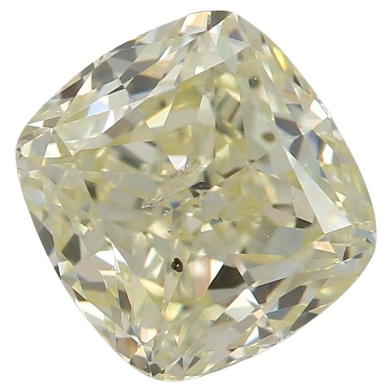 GIA Certified 1.61 Carat W - X Colour Diamond For Sale