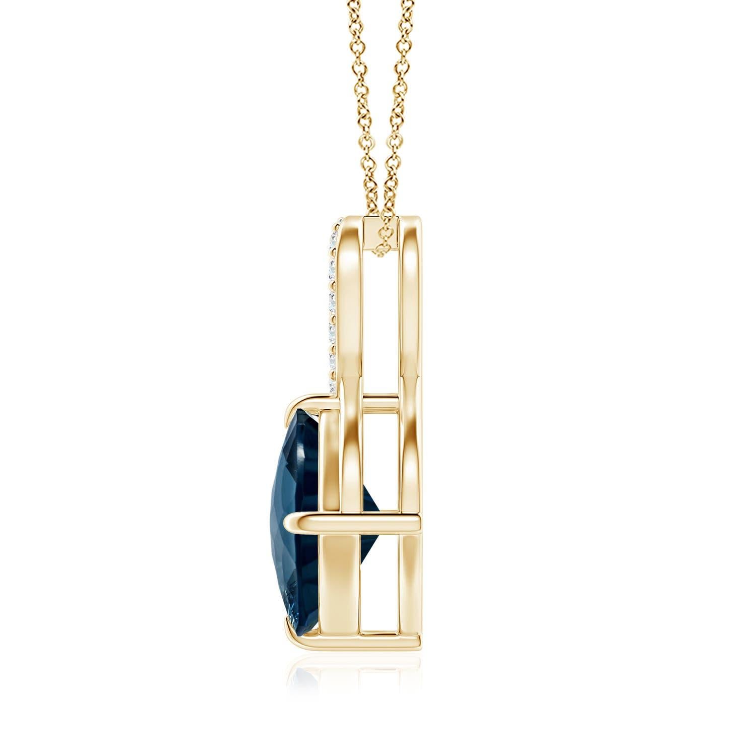1. London Blue Topaz is the November birthstone and the traditional gemstone gift for the 4th & 41st wedding anniversary. Exuding a dazzling and mesmerizing hue, London blue topaz is a gemstone that will captivate you. It evokes a sense of