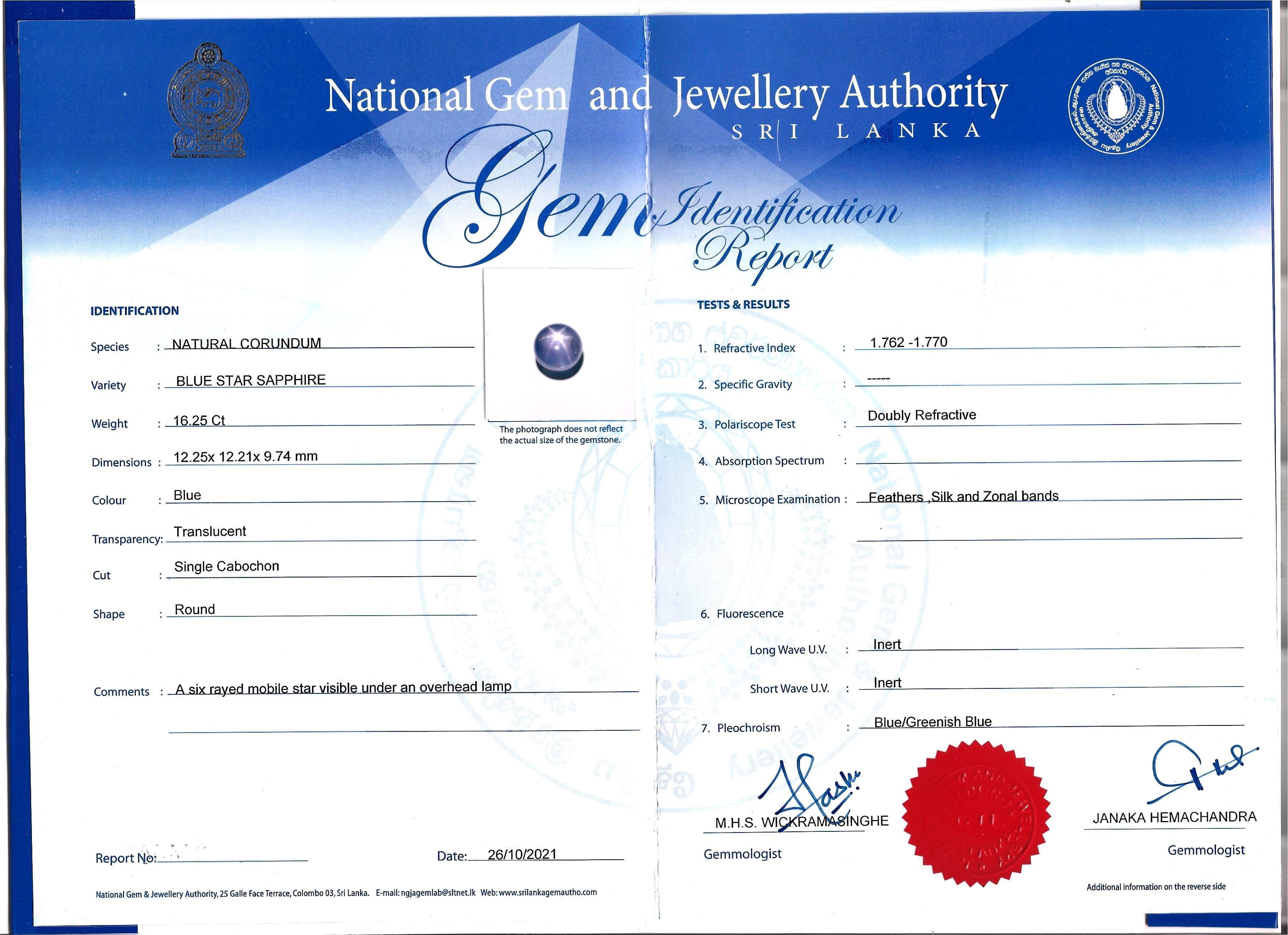Cabochon GIA Certified 16.16 Carat Natural Unheated Star Sapphire Diamond Cocktail Ring For Sale