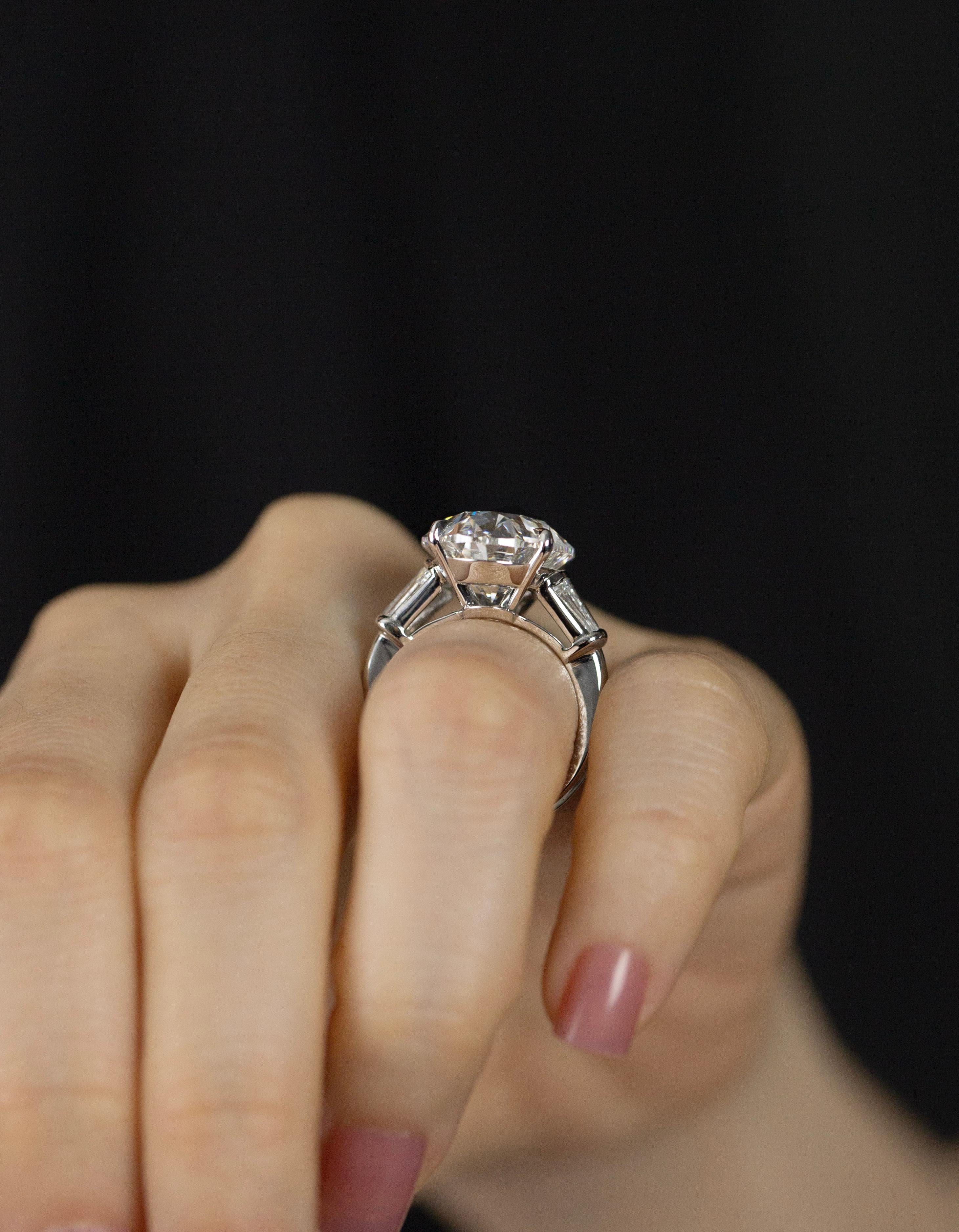 Anello di fidanzamento a sette pietre con diamante taglio ovale certificato GIA da 16,25 carati in vendita 1
