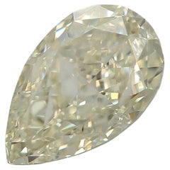 Diamante certificato GIA da 1,64 carati, colore “Fancy Light Grayish Greenish Yellow”, purezza VS1