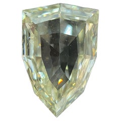 Diamant certifié GIA de 1,64 carat, de pureté VVS2, taille en escalier de W à X