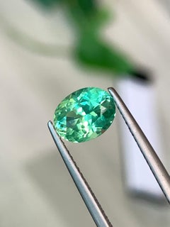 GIA Certified 1.66 Cts AAA Grade Green Rare Rare Kornerupine (Pismatine)