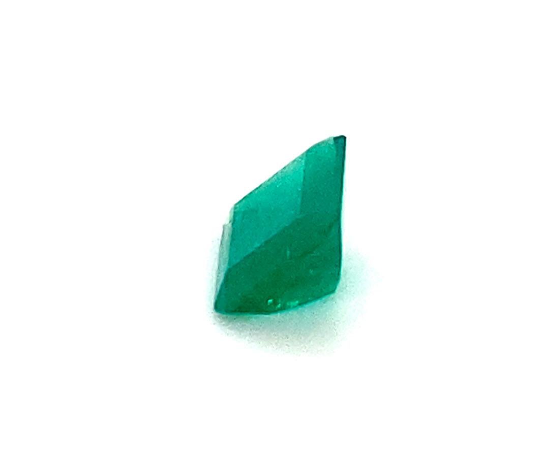 Octagon Cut GIA Certified 1.67 Carat Natural Colombian Emerald  For Sale