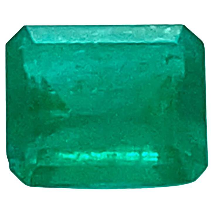 GIA Certified 1.67 Carat Natural Colombian Emerald 