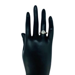 GIA Certified 1.68 Carat M/VS2 Round Diamond Solitaire Ring 14 Karat