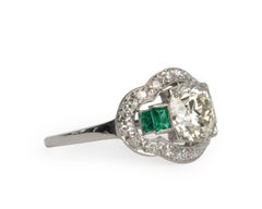 GIA Certified 1.70 Carat Diamond Platinum Engagement Ring