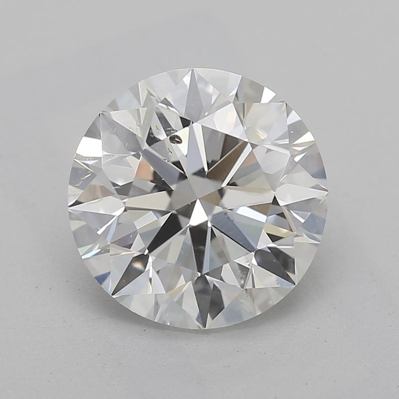 Dieser atemberaubende Diamantring strahlt zeitlose Eleganz aus und besitzt einen faszinierenden Mittelstein aus einem 1,70 großen runden Diamanten, der für sein fesselndes Strahlen bekannt ist. Mit den Graden G und SI2 ist dieser Edelstein