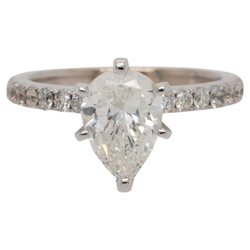 GIA Certified 1.71 Carat Diamond in David Yurman Platinum Mounting at 1stDibs david yurman