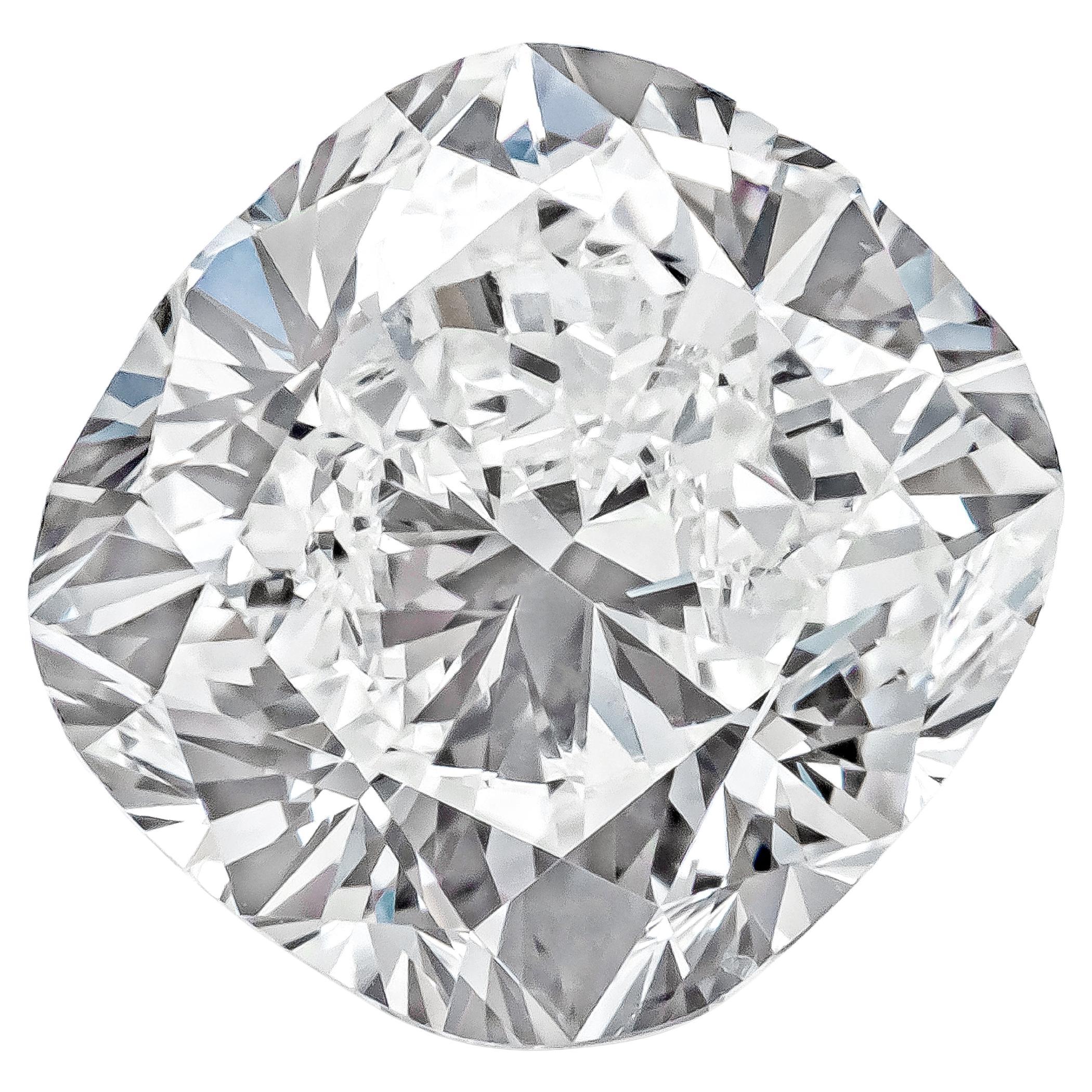 GIA Certified 1.72 Carat Cushion Cut Diamond Loose Stone For Sale