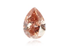 GIA Certified - 1.72 Carats Fancy Intense Orangy Pink Diamond